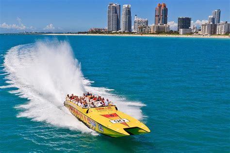 Thriller Miami Speedboat Adventures Tickets Discount Miami Undercover Tourist