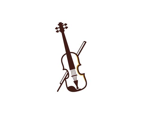 Violin Logo Concept Image And Templates 6961599 Vector Art At Vecteezy