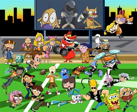 Nickelodeon Vs Cartoon Network By Xeternalflamebryx On Deviantart
