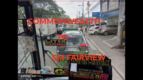 Byaheng Commonwealth To Sm Fairview Youtube