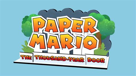 Paper Mario Ttyd Remake Logo 3d Model By Fawfulthegreat64 8057a2e