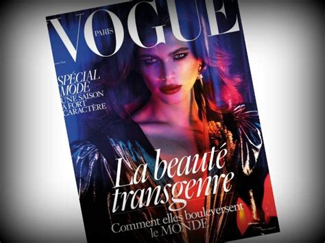 French Vogue First Magazine To Features Transgender Cover Model