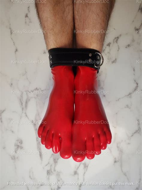 latex toe socks fetish rubber gear for gay kinky sex role etsy