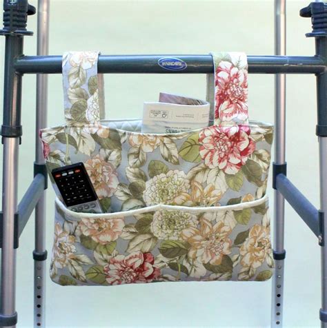 Slow the spread with a customizable face mask. Gift for grandma in nursing home feminine bag for walker ...