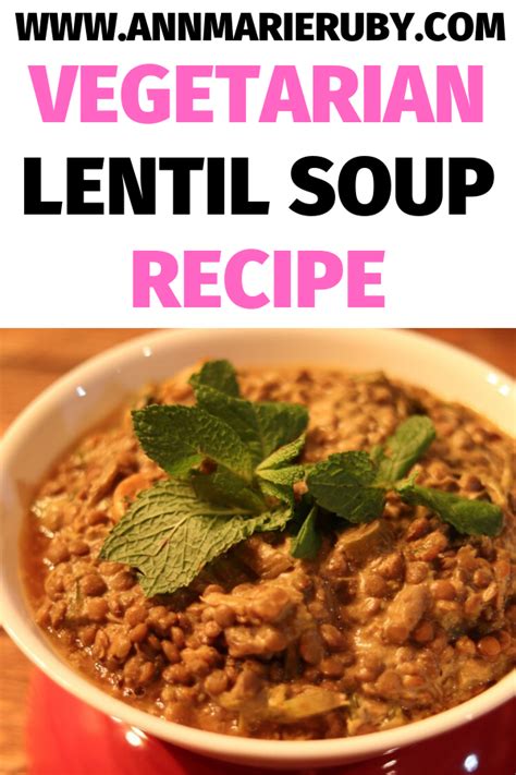 These are low carb and high flavor! Low Carb Lentil Bean Recipes / Instant Pot Gluten Free Lentil Soup Vegan Option Trina Krug ...