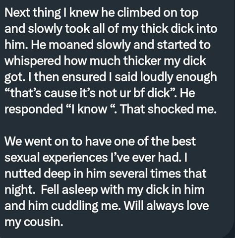 Pervconfession On Twitter He Fucked His Cousin