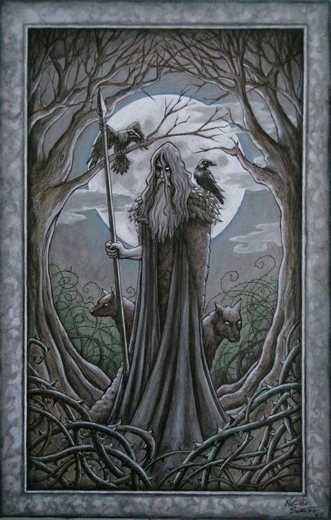 Odin By Theendofgrey On Deviantart Norse Pagan Norse Mythology Odin