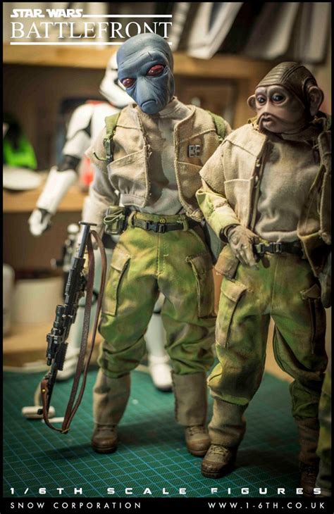 Snow Corporation Custom Star Wars Battlefront 16 Scale Action Figures