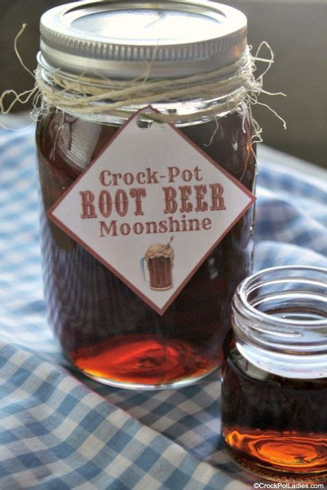 This recipe makes the most tender, flavorful pulled pork perfect for return the shredded meat to the crock pot. Crock-Pot Root Beer Moonshine | Recipe | Root beer ...