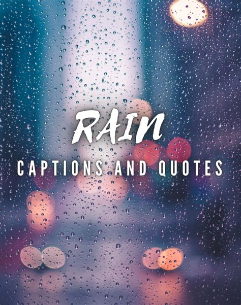 150 Rain Quotes And Caption Ideas For Instagram Turbofuture