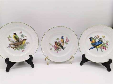 Set Of 3 Vintage Kaiser Birds Collection Plates Wall Plates Etsy