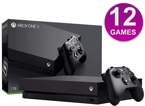 Microsoft Xbox One X 1tb Комплект из 12 игр купить цены на Xbox One
