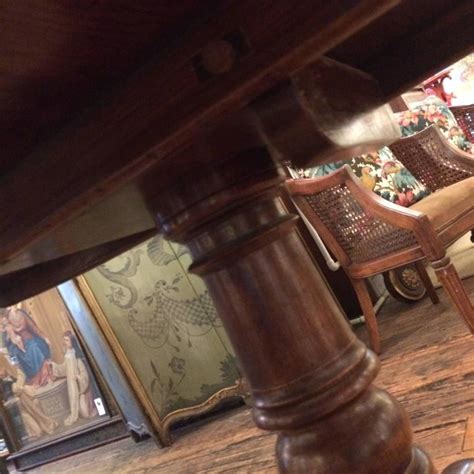 Wonderful Antique Flip Top Round Dining Table At 1stdibs Antique Flip