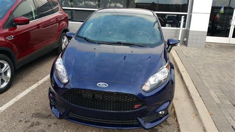 First Post I Purchased A 2016 Ford Fiesta St In Kona Blue