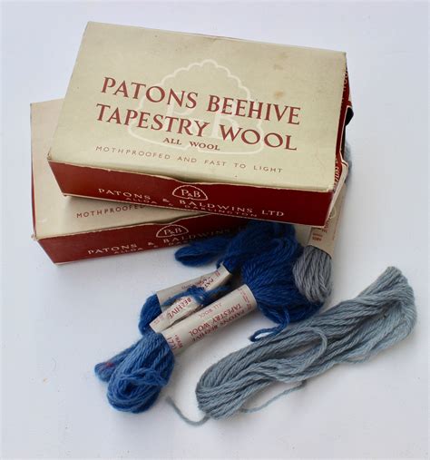 Patons Beehive Tapestry Wool 1 Dozen Skeins 15 Yards Per Etsy