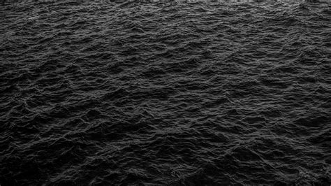 Download Wallpaper 3840x2160 Sea Waves Black Surface Water 4k Uhd