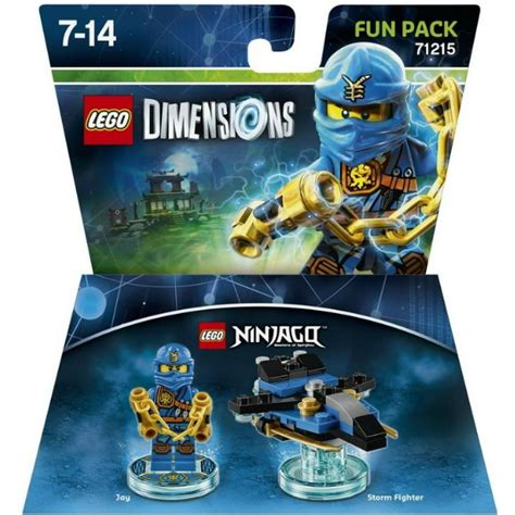 Lego Ninjago Lego Dimensions Jay Exclusive Fun Pack 71215 Walmart