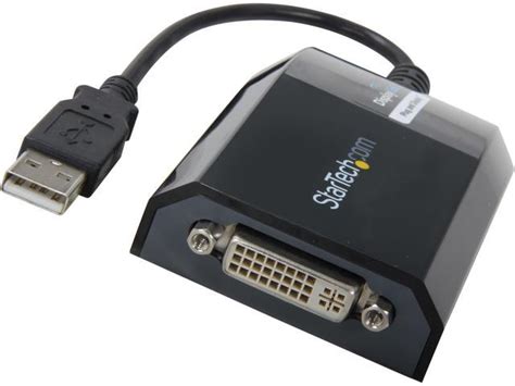Buying one of these external video cards can be tricky, though. StarTech USB2DVIPRO2 USB to DVI Adapter - External USB Video Graphics Card for PC and MAC ...