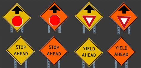 Highway Stop And Yield Ahead Sign Set Cities Skylines Mod Download