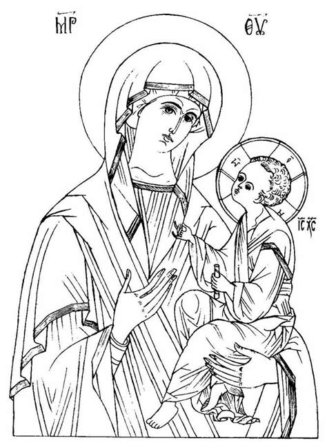 Downloads are subject to this site's term of use. Byzantine Icon Coloring Pages Coloring Pages | Icone ...