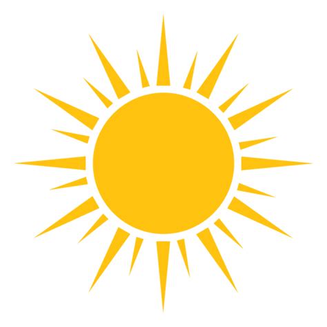 Icono de grandes y pequeños rayos de sol - Descargar PNG/SVG transparente png image