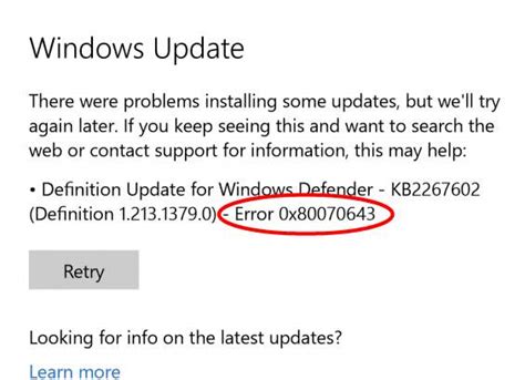 Fix 0x80070643 Windows Update Or Installation Errors On Windows