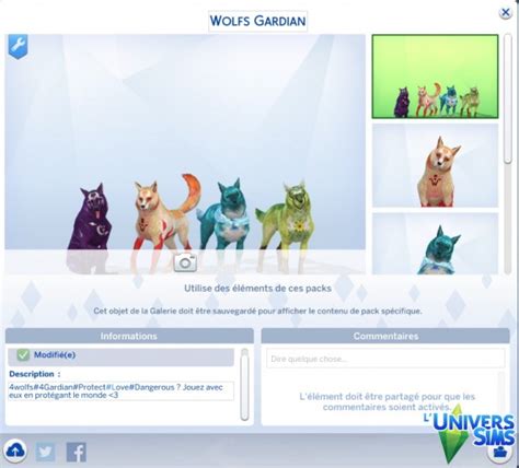 Luniversims Wolfs Gardian By Blackwolfs646 • Sims 4 Downloads