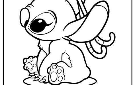 Stitch And Angel In Love Coloring Page In Love Coloring Pages The Best Porn Website