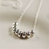Pictures of Sterling Silver Rings Necklace