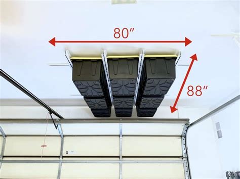 E Z Glide Tote Slide Overhead Garage Storage System E Z Storage