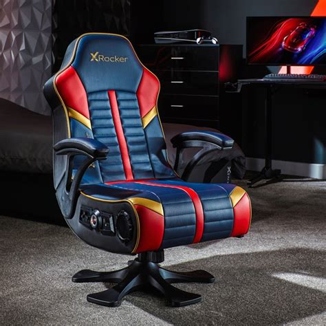 X Rocker Gaming Chair With Speakers And Vibration Torque