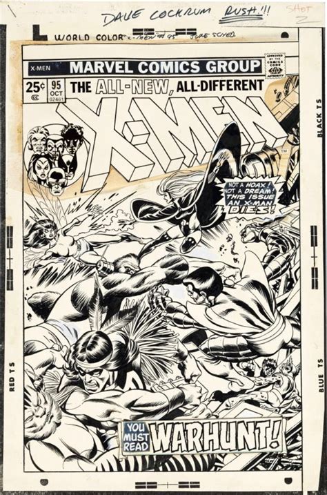Cover For Uncanny X Men Issue 95 By Gil Kane Comic Book Artwork Comic Book Pages Comics