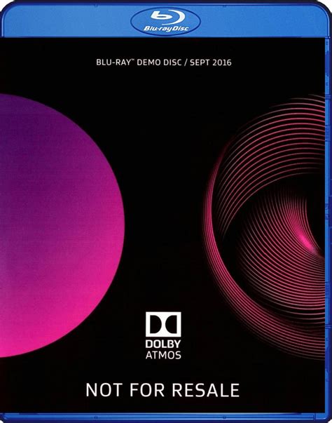Dolby Atmos Demo Disc Sept 2016