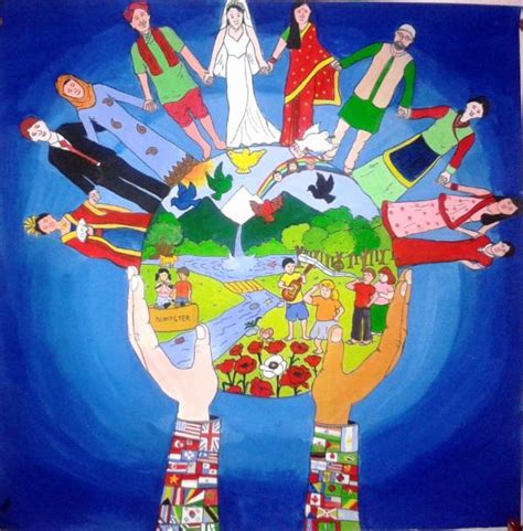 Art For Peace Contest The World Of Peace And Harmony