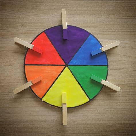 Roue Des Couleurs Inspiration Montessori à Imprimer Montessori