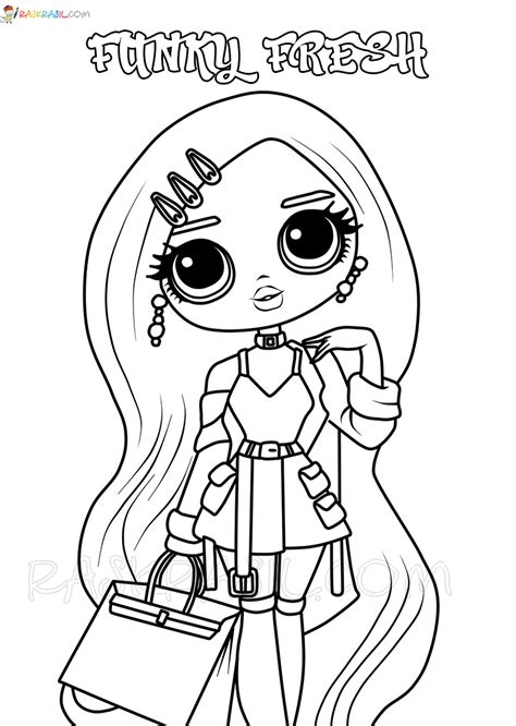 Omg Remix Fashion Doll Coloring Pages Coloring Pages