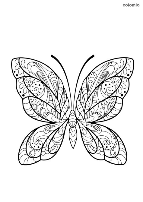 Animal Coloring Pages Complex Printable Coloring