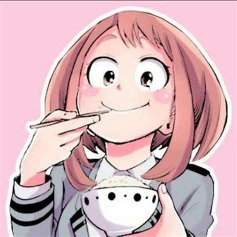 Uraraka Aesthetic Anime Pfp Mha Uraraka Pin On Boku No Hero Academia