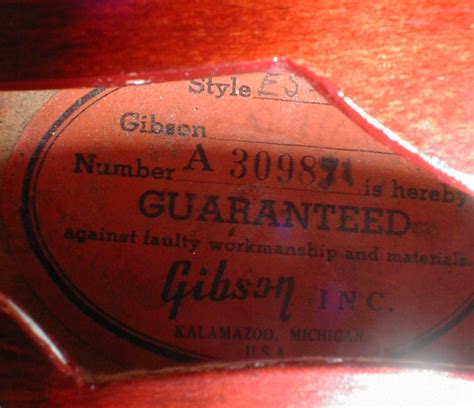 Gibson Es 345 Tdc 1959 Will Crosbys