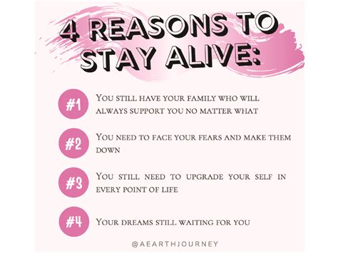 4 Reasons To Stay Alive By Delicia On Dribbble