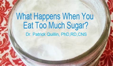 What Happens When You Eat Too Much Sugar Getting Healthier