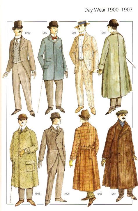 21 1900 Menswear Ideas Edwardian Fashion Vintage Outfits Edwardian
