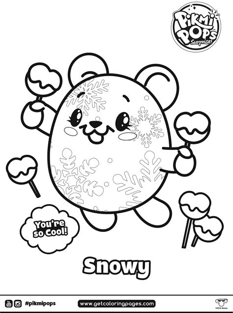 Love pikmi pops from moose toys. Pikmi Pops Coloring Pages - GetColoringPages.com