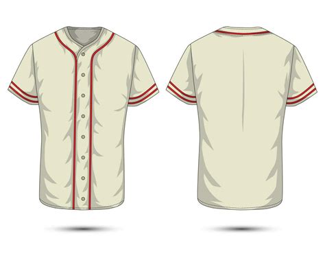 Baseball Shirt Template Vector Art Icons And Graphics For Free Download