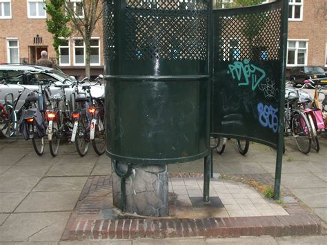Old Traditional Dutch Public Toilet For Men De Kru L Museumsquare