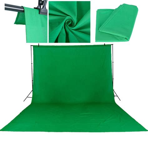 3x6m Studio Green Screen Cotton Chromakey Muslin Background Backdrops