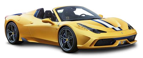 Yellow Ferrari 458 Speciale Car Png Image Purepng Free