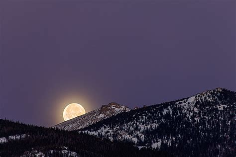 Howling At The Moon Rmnp Rocky Mountain National Park Thomas Mangan