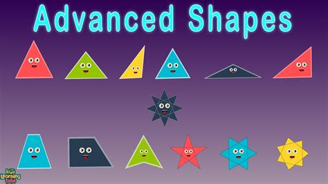 Advanced Shapes Math And Geometry Song Youtube