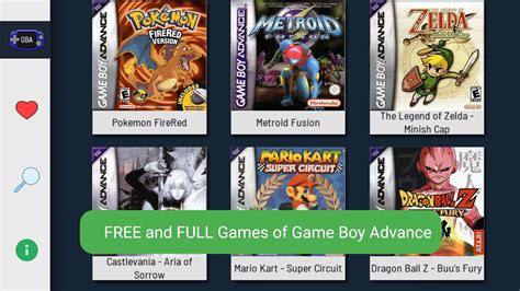 Game Boy Advance Emulator Gba Full And Free Apk For Android Download